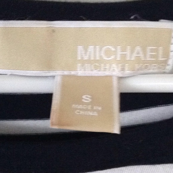 Michael Kors black &white stripe  maxi - Picture 2 of 4